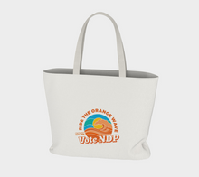 Load image into Gallery viewer, Ride the Orange Wave Tote Bag
